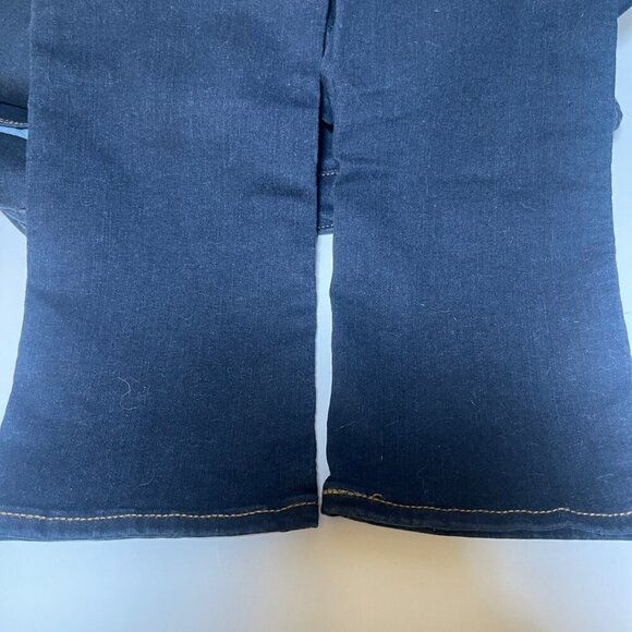 Levis Womens Classic Mid Rise Skinny Jeans Size 30 Dark Wash - Picture 7 of 7